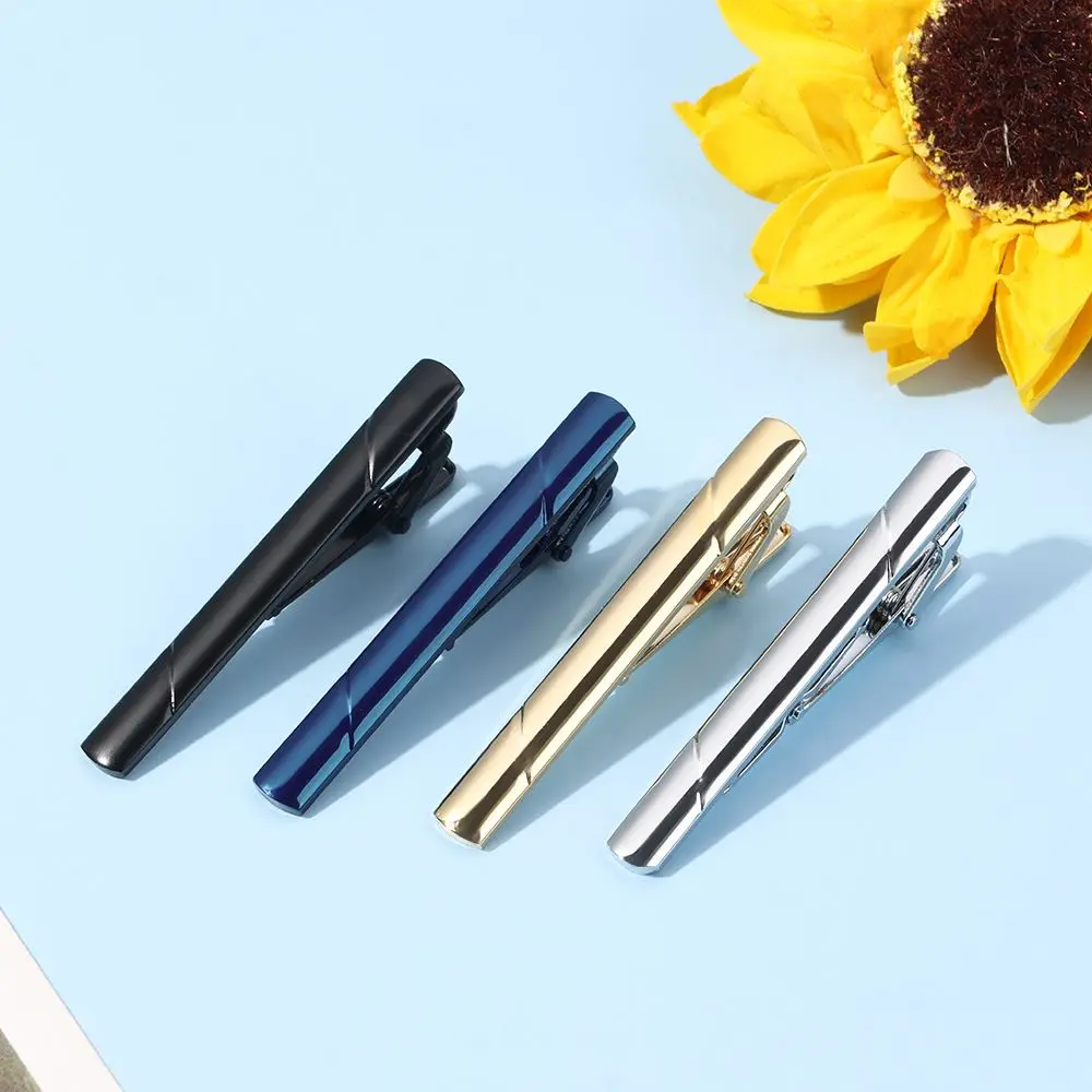 New High Quality Tie Clips Metal Copper Necktie Pin For Men Formal Wedding Ceremony Gold Male Women Ties Suit Accessories thumbnail 2