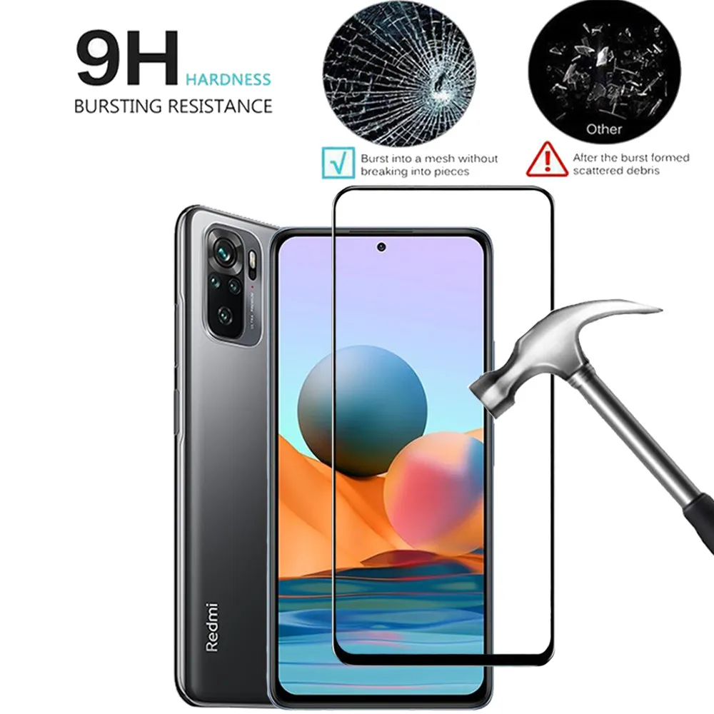 Pelicula, Front Tempered Glass For Xiaomi Redmi Note 15 14 10 11 12 13 Pro 5G Screen Protectors Redmi Note 12S 11S 10S cristal templado Note10 S protector pantalla Note11 verre trempé Redmi Note12 Pro Plus Camera Film thumbnail 3
