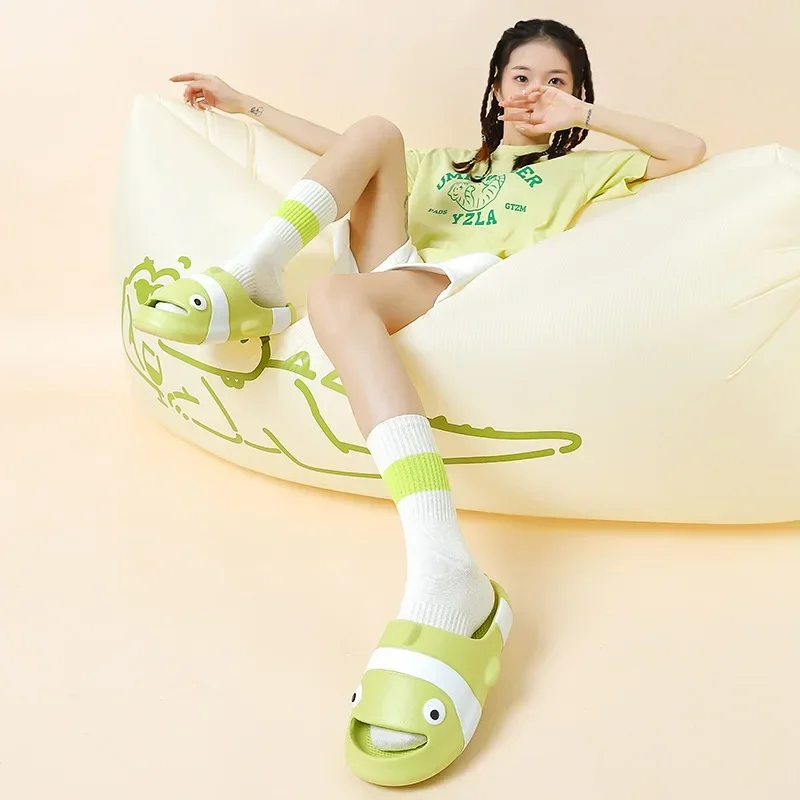 Cute Clownfish Slippers Men Women House fish Shoes Platform Soft EVA Indoor Outdoor Summer Beach Slides Anti Slip Funny Footwear thumbnail 3