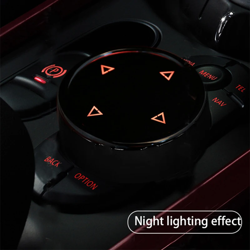 5/7 Buttons Ceramic Car Multimedia Buttons Knob For BMW Mini Cooper F54 F55 F56 F57 F60 Countryman Multimedia Button Knob Cover thumbnail 5