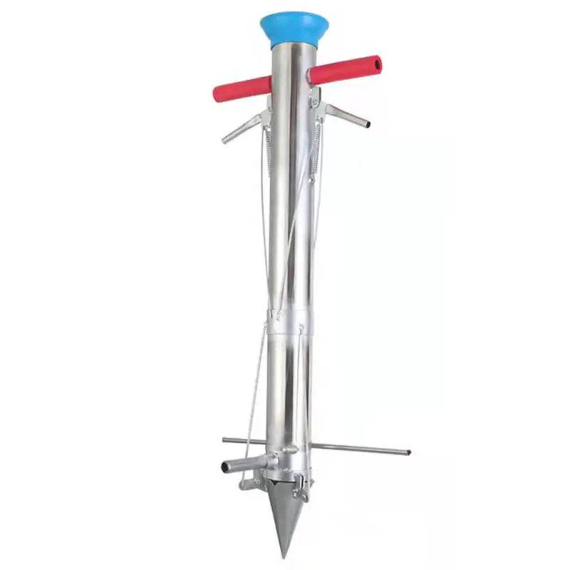 Mini Vegetable Tomato Potato Transplanter Rapid Seeder Stainless Steel Hand Planter Seedling Transplanting Device Seeder thumbnail 2