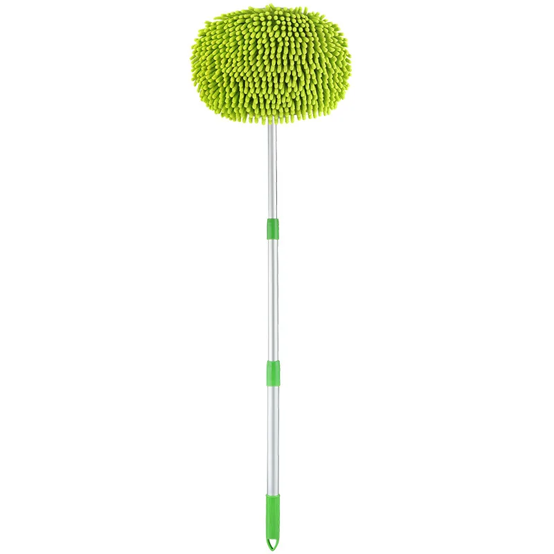Car Cleaning Brush Detailing Adjustable Super absorbent Car Wash Brush Telescoping Long Handle Cleaning Mop Auto Accessories thumbnail 4