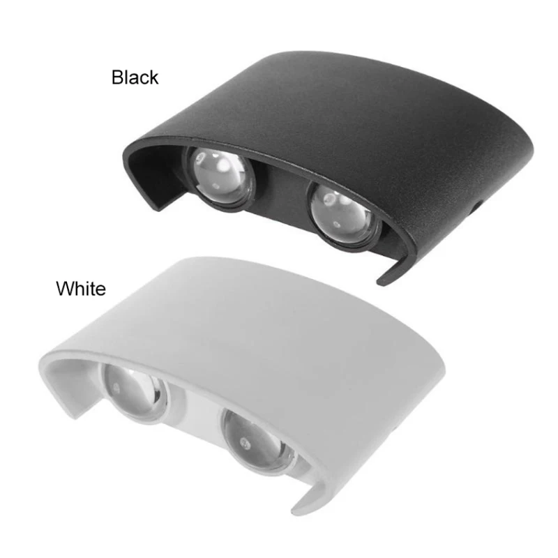 LED Wall Sconces Modern Indoor Outdoor Lamp, White Up Down Wall Mount Lights for Living Room Hallway Bedroom Decor thumbnail 6