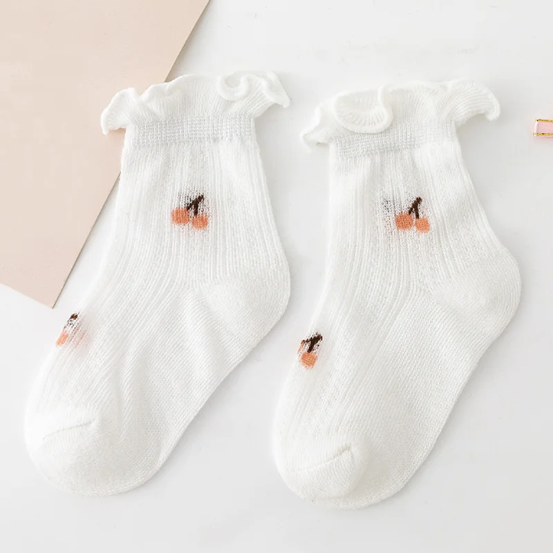 3Pair/lot New Newborn Baby Socks Summer Thin Casual Kids' Baby thumbnail 5
