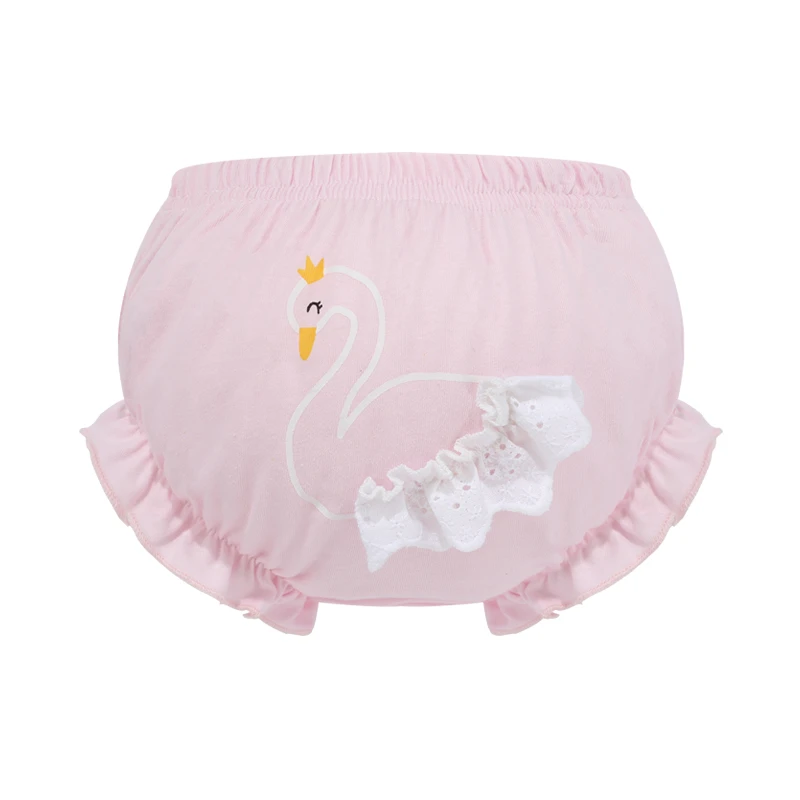 3 Piece/Lot Baby Girl 100%Cotton Panties Kids Infant Newborn Fashion Bow Underpants Wear Outside Shorts For Children Soft Briefs thumbnail 3