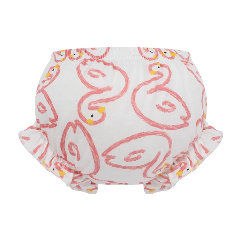 3 Piece/Lot Baby Girl 100%Cotton Panties Kids Infant Newborn Fashion Bow Underpants Wear Outside Shorts For Children Soft Briefs thumbnail 5