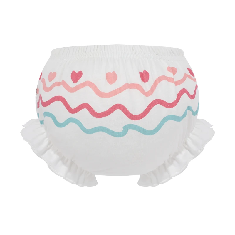 3 Piece/Lot Baby Girl 100%Cotton Panties Kids Infant Newborn Fashion Bow Underpants Wear Outside Shorts For Children Soft Briefs thumbnail 4