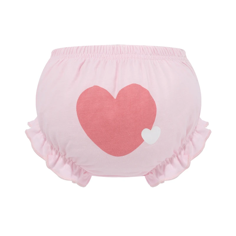 3 Piece/Lot Baby Girl 100%Cotton Panties Kids Infant Newborn Fashion Bow Underpants Wear Outside Shorts For Children Soft Briefs thumbnail 2