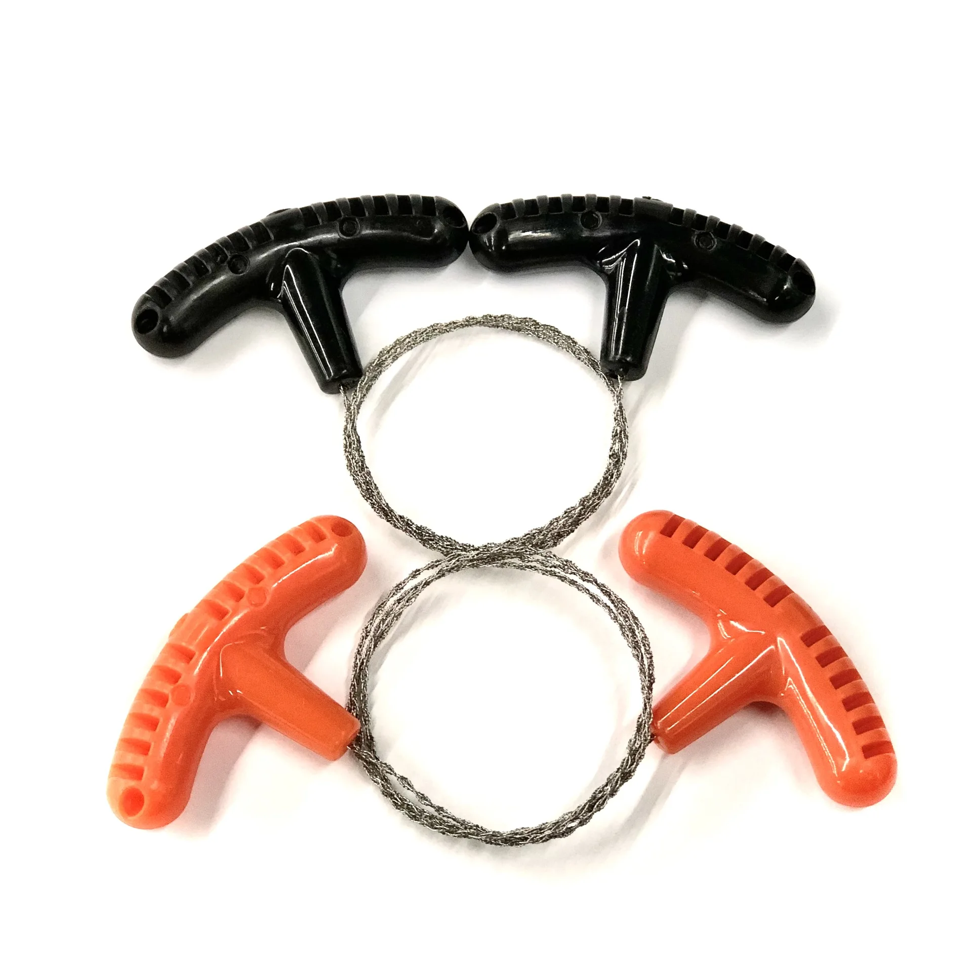 Manual Hand Steel Rope Chain Saw Portable Travel Emergency Survival Tools Steel Wire Kits Hiking Outdoor Camping Equipments Gear thumbnail 2
