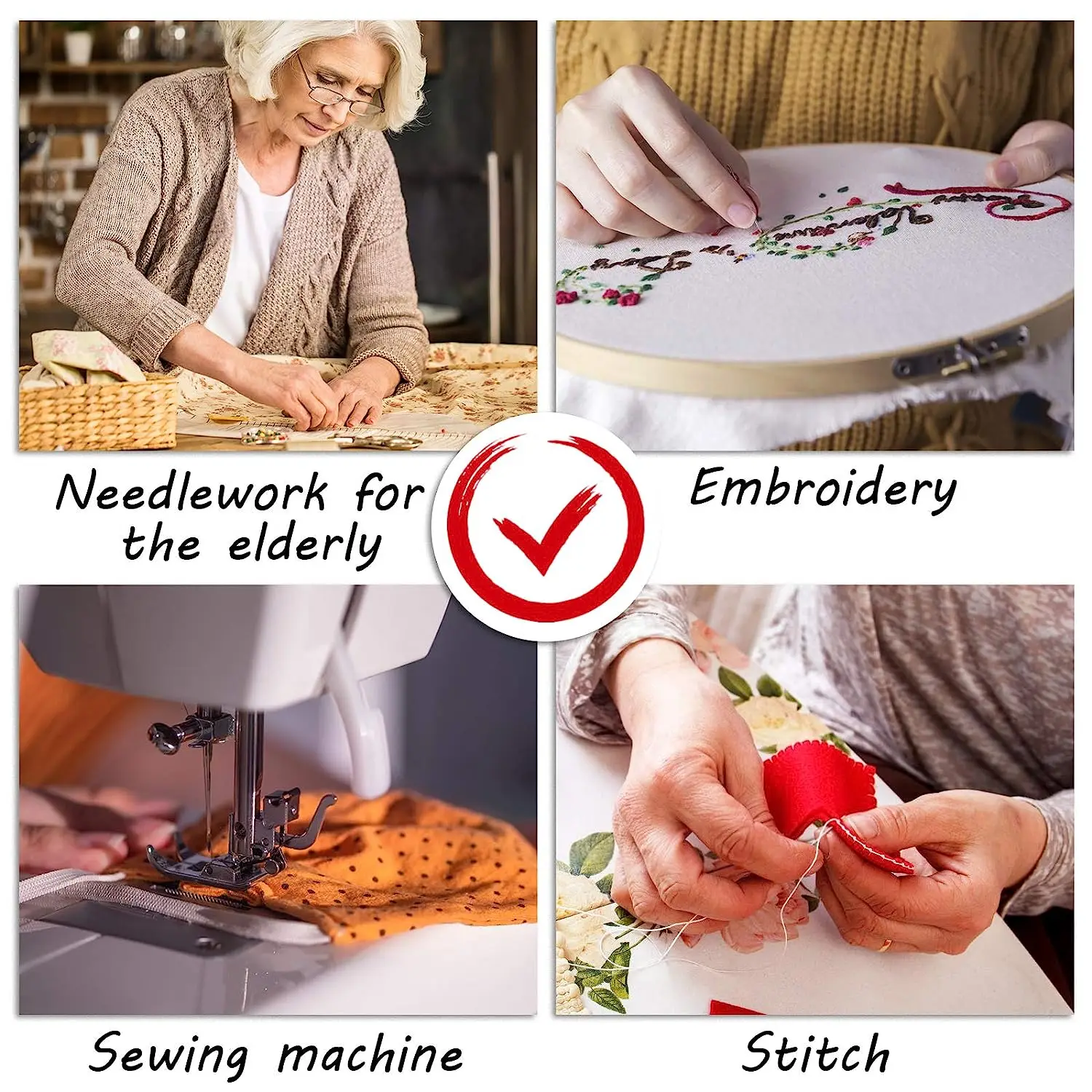 5/10Pcs Easy Automatic Needle Threader Elderly Guide Needlework Accessory DIY Home Hand Machine Sewing Tools thumbnail 6