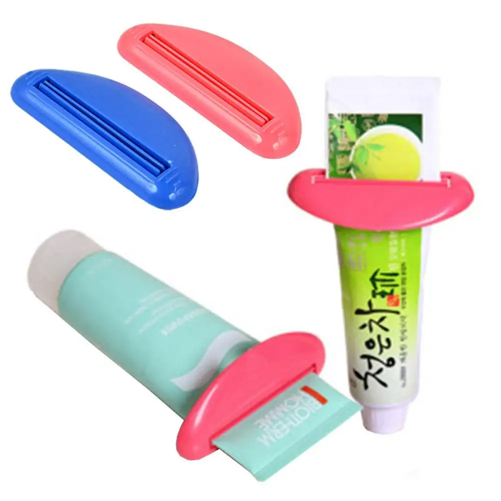 1pcs Multifunction Manual Toothpaste Dispenser Cream Tube Squeezer Bathroom Squeeze Paste Extruding Clip Squeezing Clamp thumbnail 3