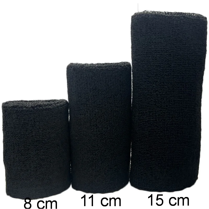 2 Pcs Towel Sports Wristbands Tennis Sweat Bands Wrist Guard For Basketball Volleyball padel Fitness Sweatbands Wrist Wrap Cuff thumbnail 5