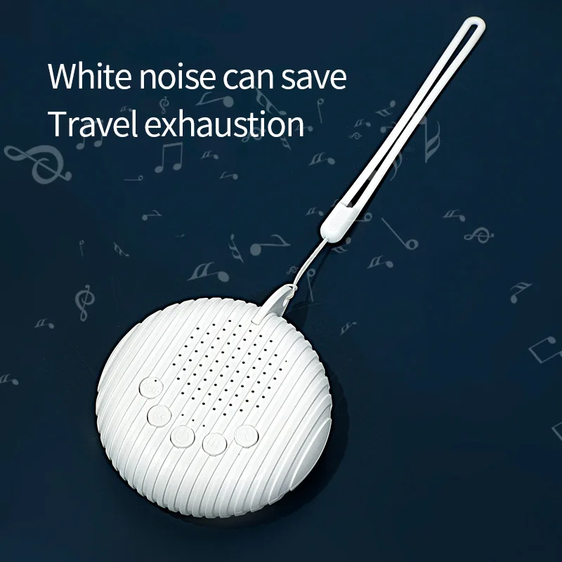 White Noise Sound Machine Portable Baby Sleep Machine 10 Soothing Sounds Volume Adjustable Built-in Rechargeable Battery USB thumbnail 4