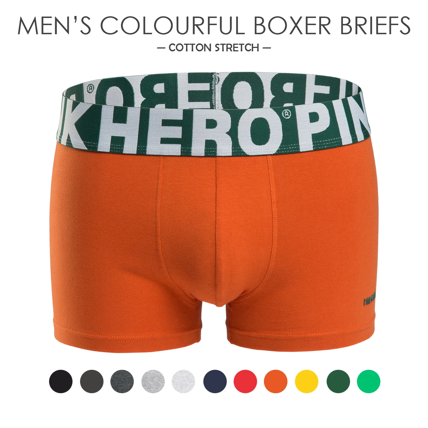 3 Pcs  PINKHERO  Underpants For Men,Including High Quality Comfy And Soft Cotton Underwear Boxer Briefs,Calzoncillos Hombre thumbnail 4
