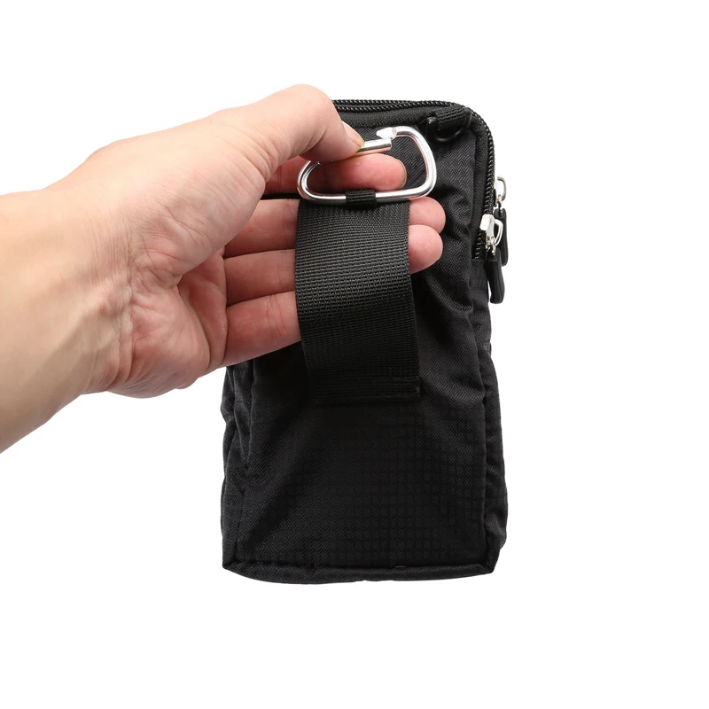 Universal Mobile Phones Pouch Wallet Case Belt Clip Waist Bag For Smartphone iPhone 14 13 12 Pro Max Samsung Huawei Xiaomi LG thumbnail 3