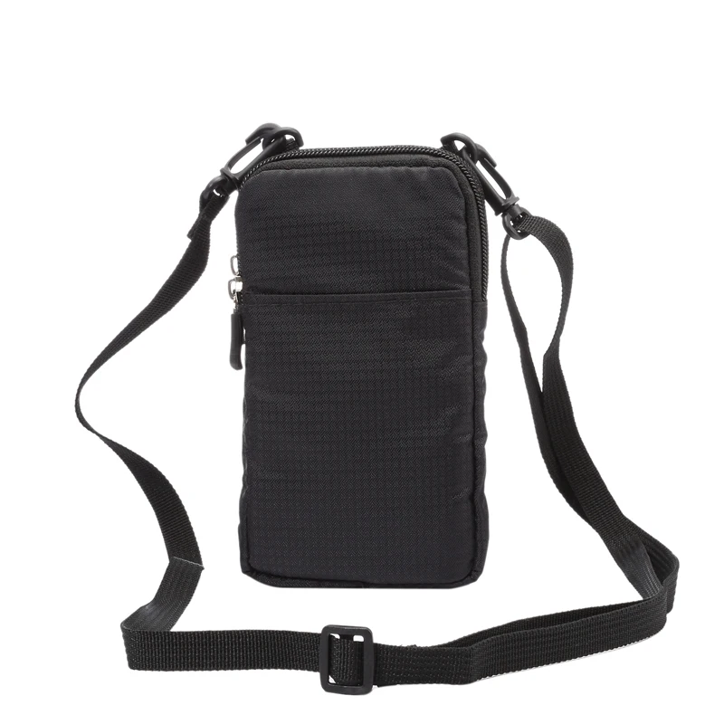 Universal Mobile Phones Pouch Wallet Case Belt Clip Waist Bag For Smartphone iPhone 14 13 12 Pro Max Samsung Huawei Xiaomi LG thumbnail 2