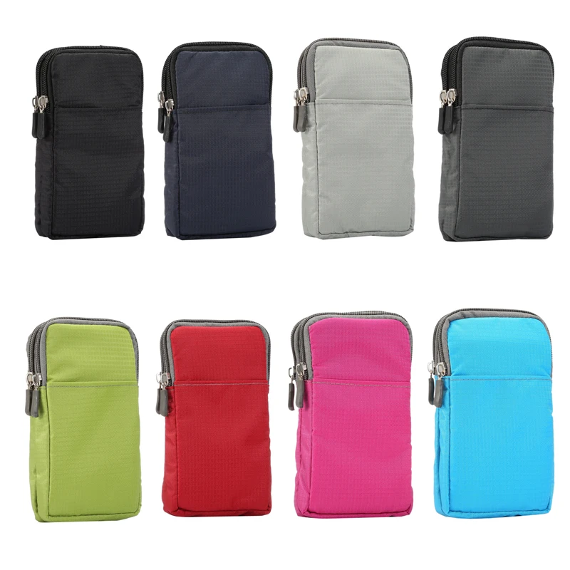 Universal Mobile Phones Pouch Wallet Case Belt Clip Waist Bag For Smartphone iPhone 14 13 12 Pro Max Samsung Huawei Xiaomi LG thumbnail 6