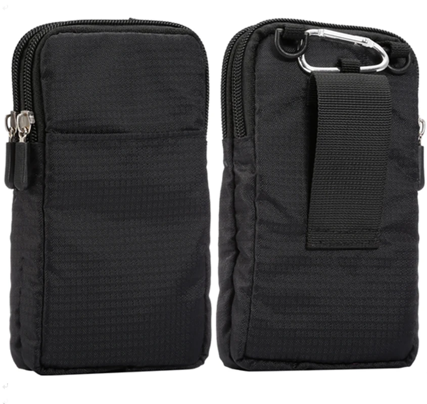 Universal Mobile Phones Pouch Wallet Case Belt Clip Waist Bag For Smartphone iPhone 14 13 12 Pro Max Samsung Huawei Xiaomi LG