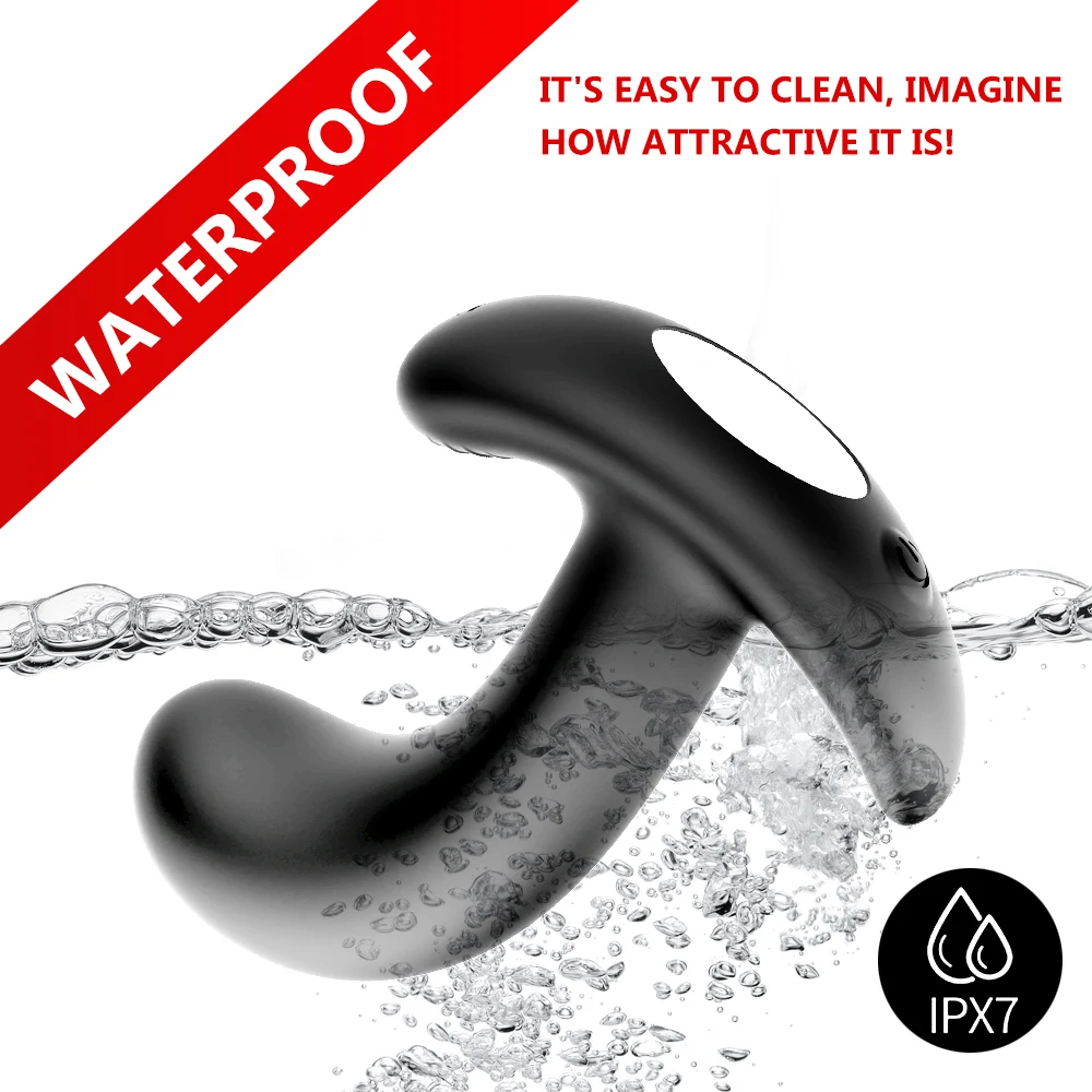 Prostate Massage Vibrating Butt Plugs Wireless Remote Control Anal Plug Vibrators G-spot Stimulator Adult Sex Toys for Women Men thumbnail 4