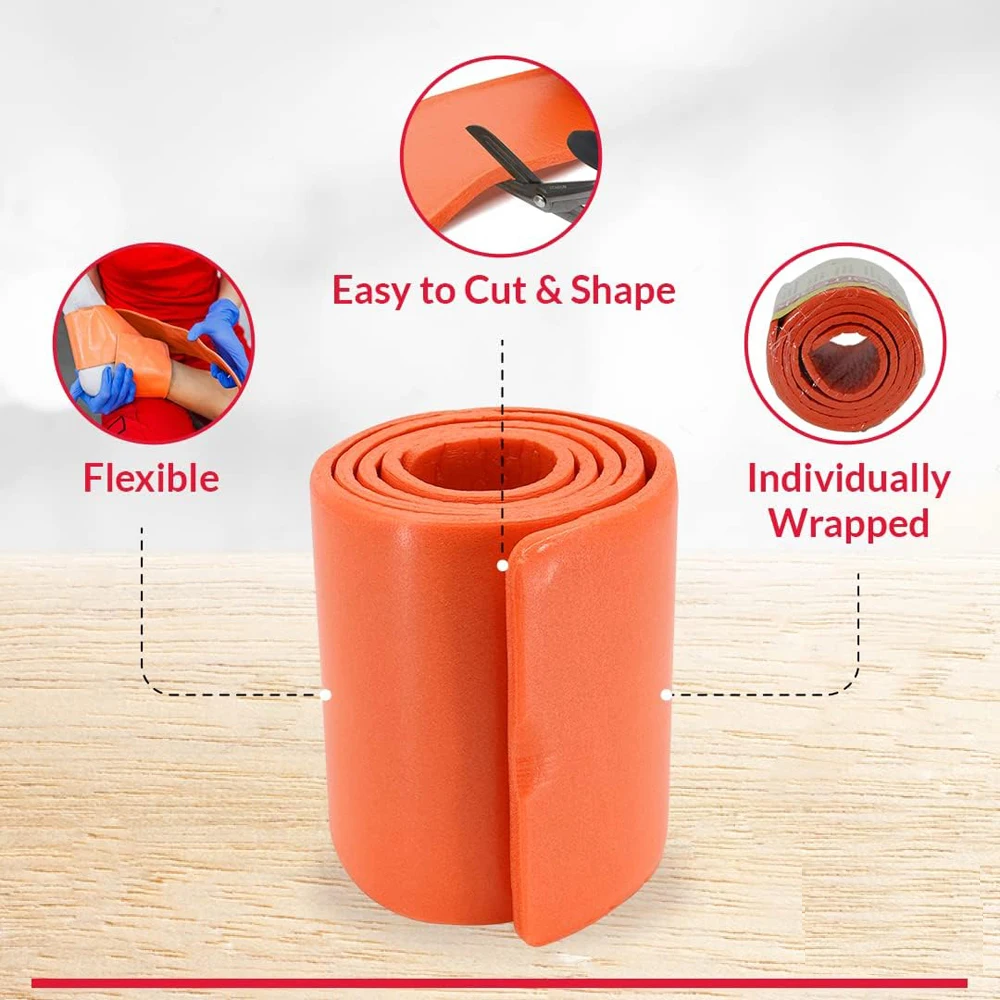 New First Aid Aluminum Splint Roll 11*46cm Medical Survival Polymer For Fixture Bone Emergency Medical Kit Outdoor Travel thumbnail 4
