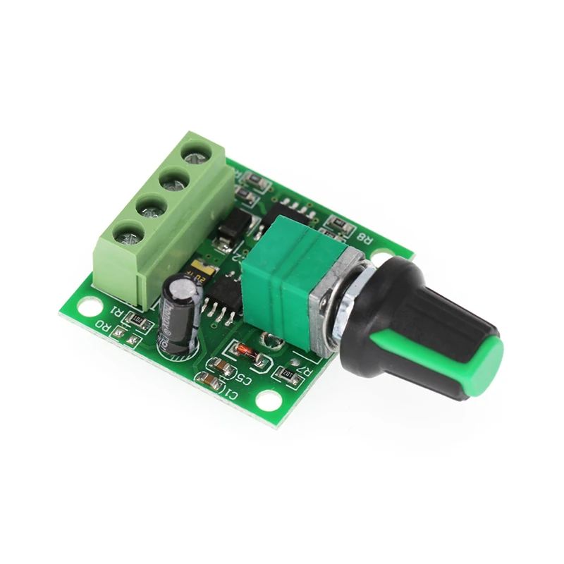 1.8V 3V 5V 6V 12V 2A PWM Dc Motor Speed Controller Variable Speed Regulator Governor Switch,Switch Function 1803BK thumbnail 4