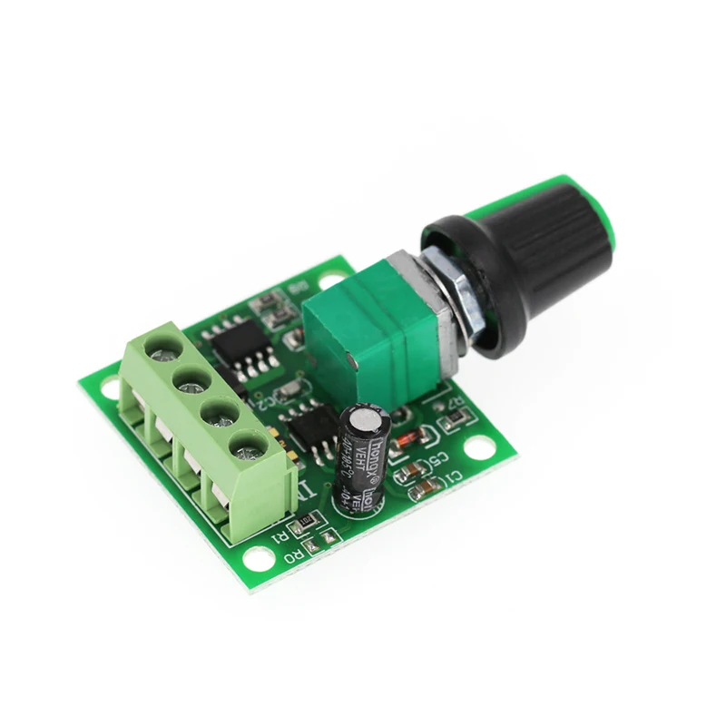 1.8V 3V 5V 6V 12V 2A PWM Dc Motor Speed Controller Variable Speed Regulator Governor Switch,Switch Function 1803BK thumbnail 5