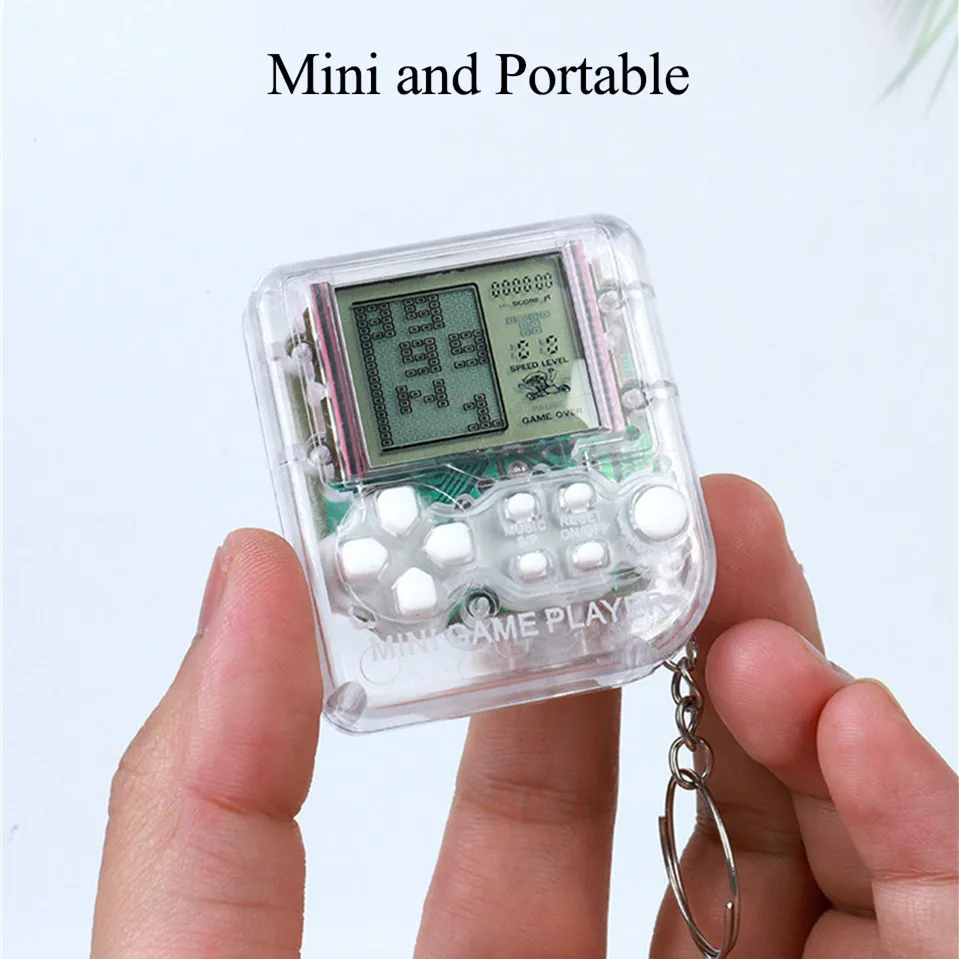 GAMINJA Retro Mini Handheld Game Players Classic Electronic Games Hand Held Console Game Child Puzzle Gaming Console Toys Gift thumbnail 5