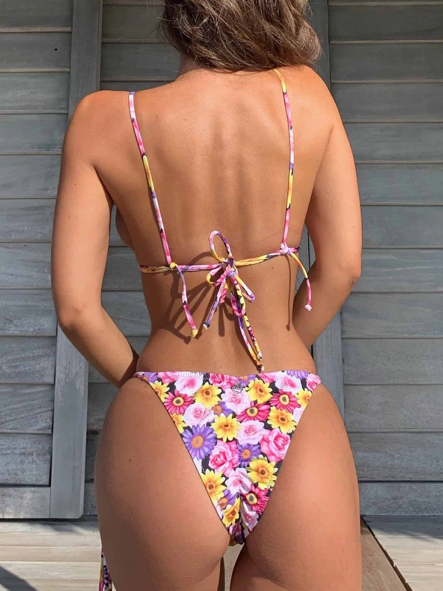 Sexy Women Bikini Micro Bikini Sets 2026 Push Up Female Swimsuit Thong Brazilian Swimwear Two Pieces Biquini Beach Swimming Suit thumbnail 4