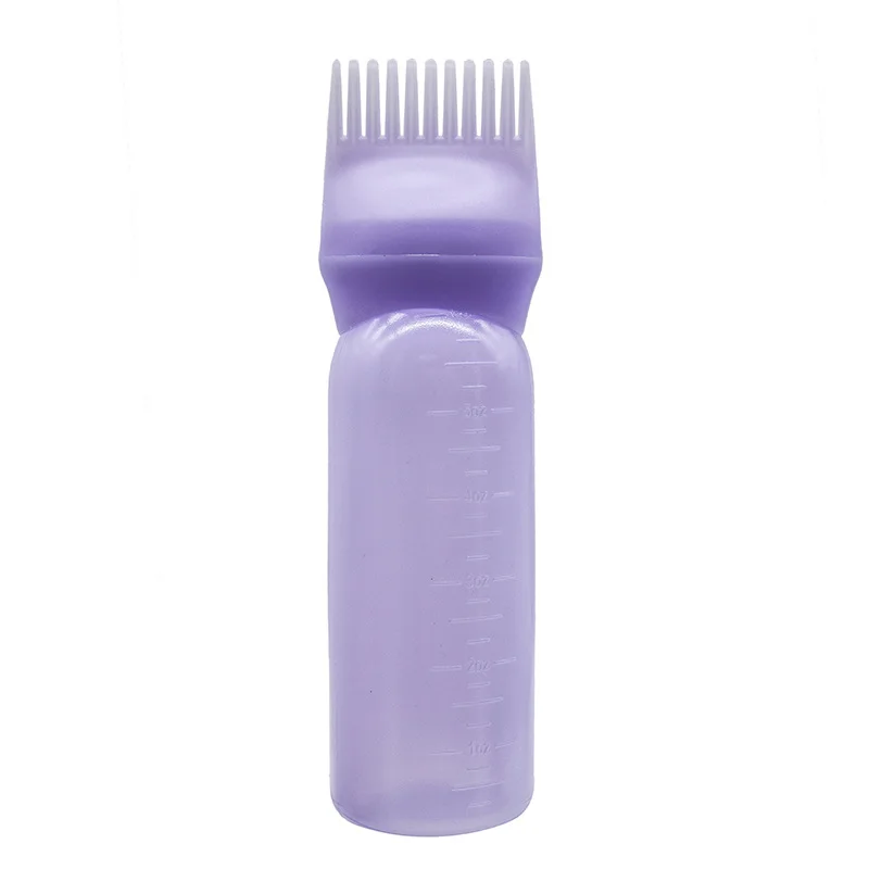 3 Color Salon Hair Oil Applicator Bottle Professional Hairdressing Dyeing Comb Bottles Barbershop Hairdresser Coloring Supplies thumbnail 6