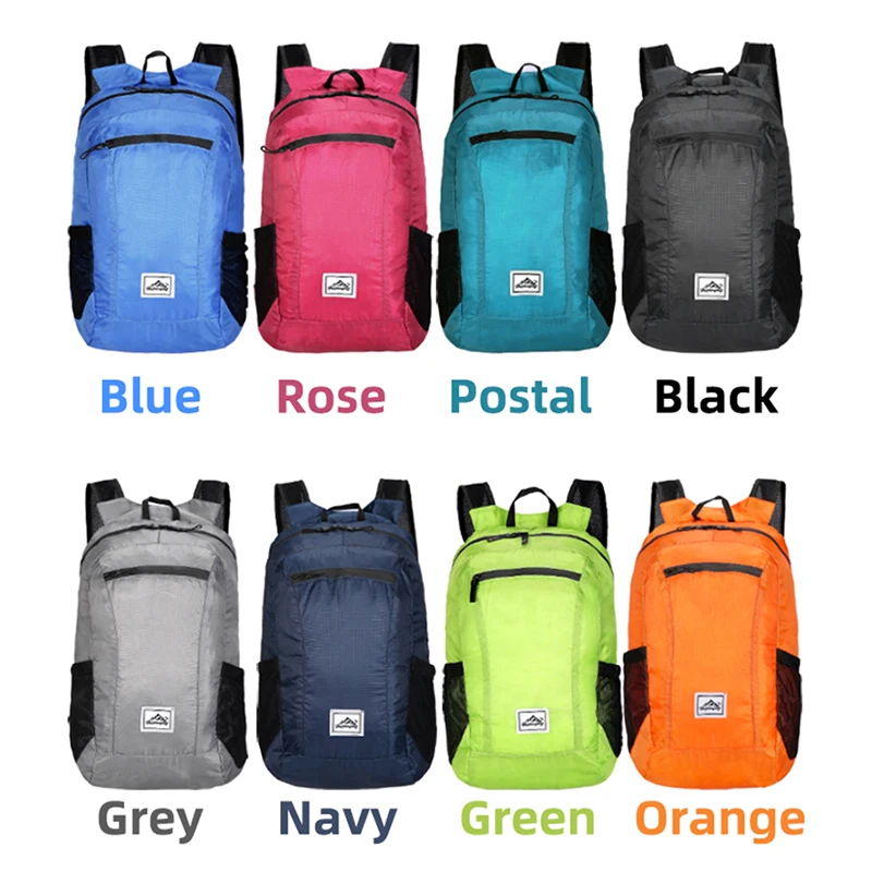 18L Portable Foldable Backpack Folding Mountaineering Bag Ultralight Outdoor Climbing Cycling Travel Knapsack Hiking Daypack thumbnail 5