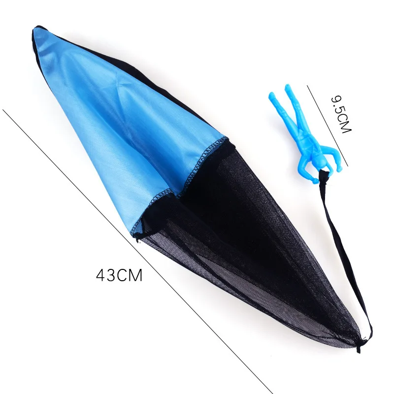 1pcs Hand Throwing Parachute Kids Outdoor Funny Toys Game Play Toys for Children Fly Parachute Sport with Mini Soldier Toys thumbnail 5