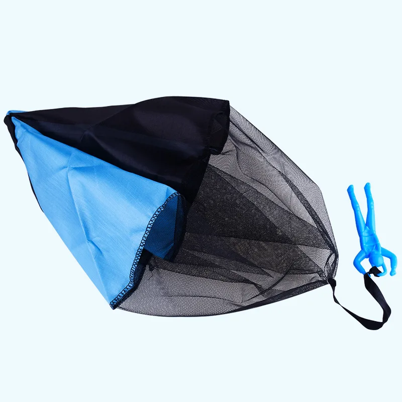 1pcs Hand Throwing Parachute Kids Outdoor Funny Toys Game Play Toys for Children Fly Parachute Sport with Mini Soldier Toys thumbnail 4