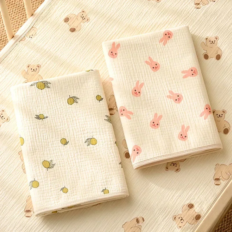 Waterproof Washable Mattress Urine Mat for Baby Toddlers Cute Cartoon Bed Protector Diaper Bedding Urine Pads Cloth Breathable thumbnail 5