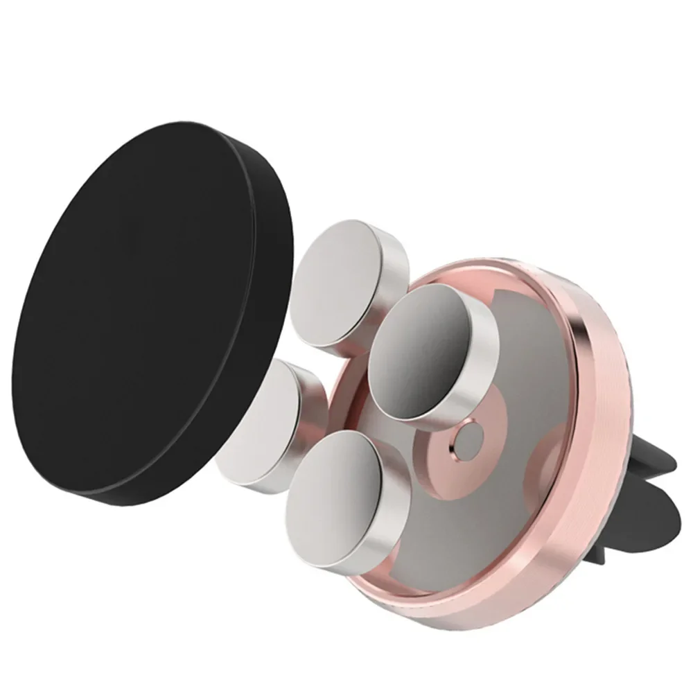 Metal Magnetic Car Phone Holder Mini Vent Clip Super Magnetic Car Phone Holder Mobile Phone Mount for IPhone 12 13Samsung Huawei thumbnail 6