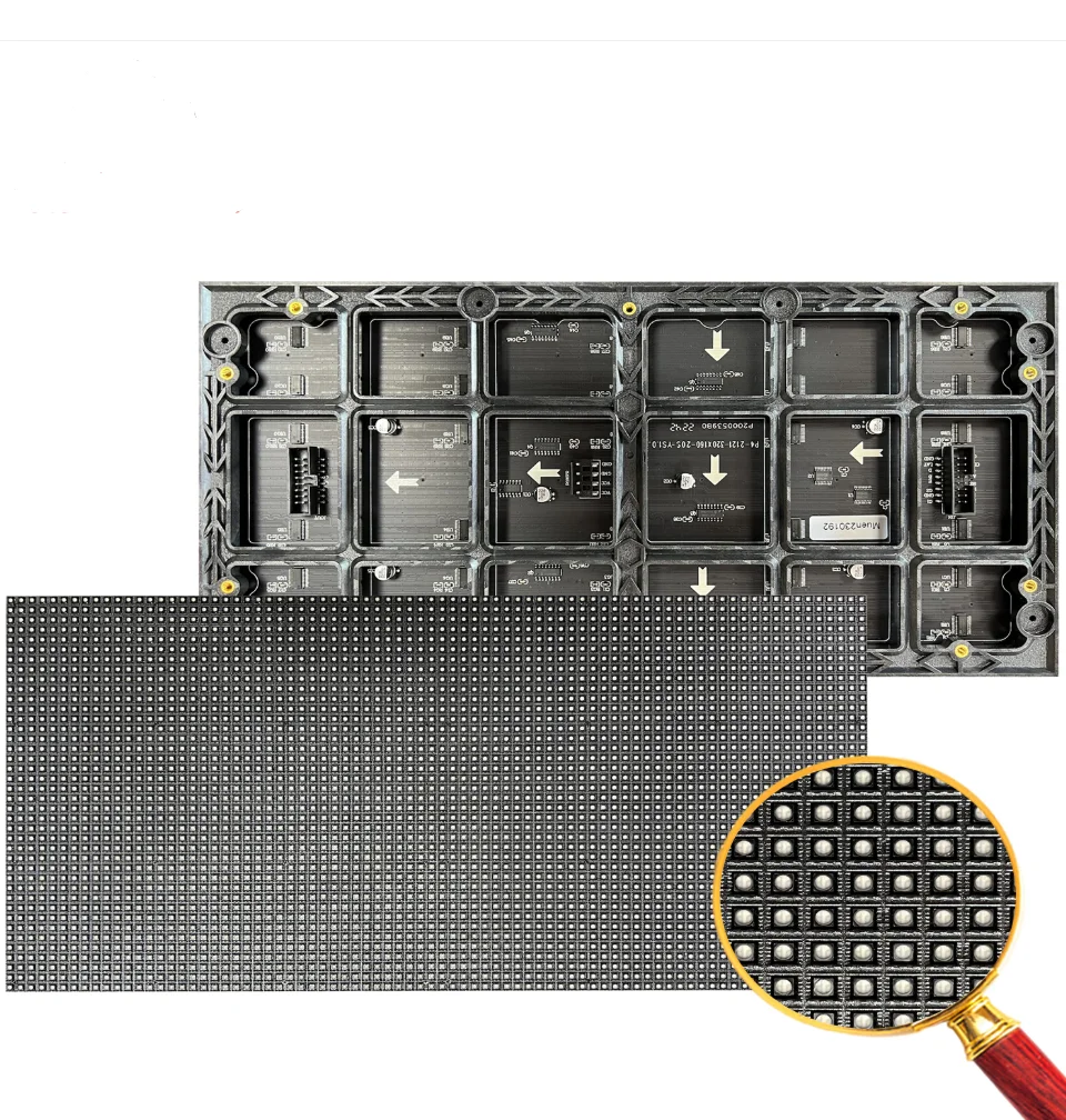 P4 Indoor SMD LED Display Module 320x160mm 1 / 20 Scan 80 x 40 dots for LED screen thumbnail 5