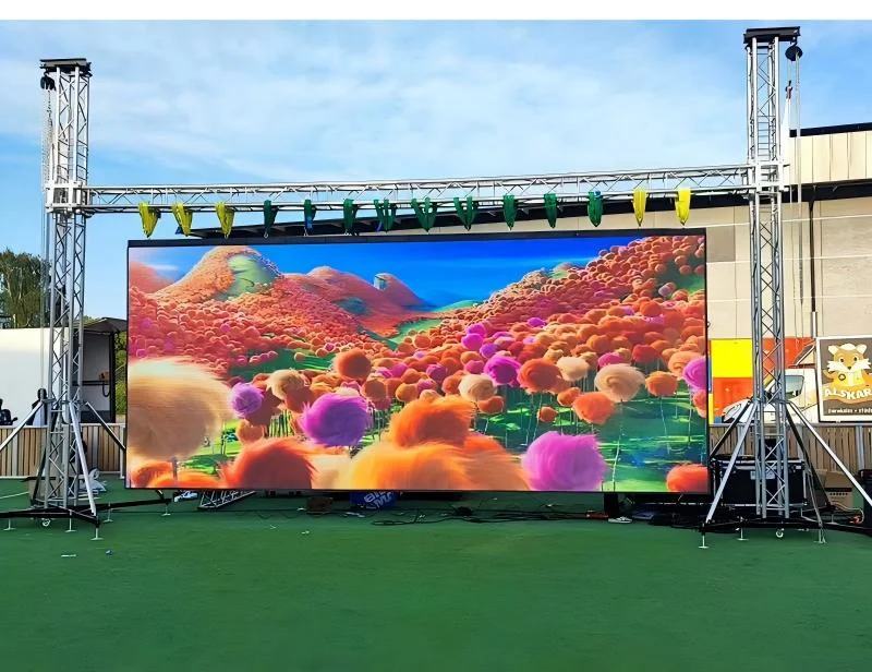 P4 Indoor SMD LED Display Module 320x160mm 1 / 20 Scan 80 x 40 dots for LED screen thumbnail 6