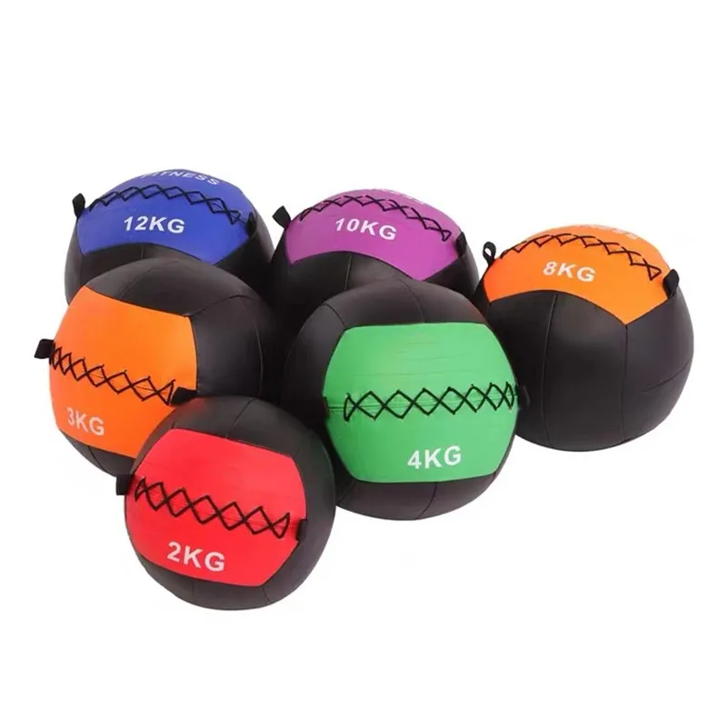 Empty 2 -12kg Crossfit Medicine Wall Ball Gym Core Training Throwing Boucing Slam Cross Trainer Balance Training Medicine Ball thumbnail 6