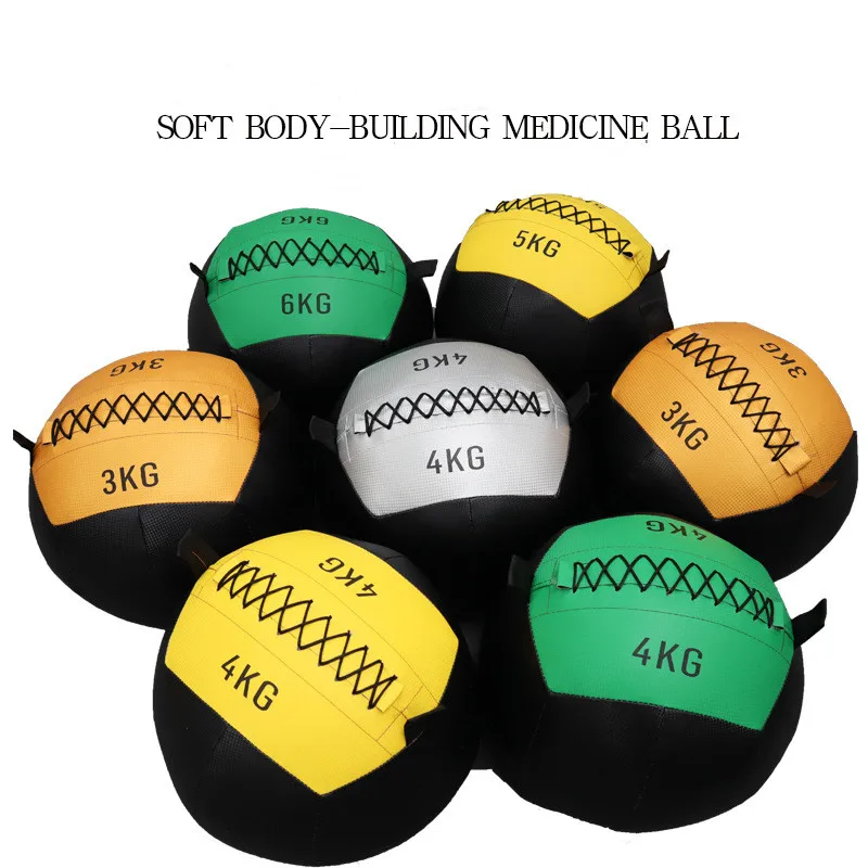 Empty 2 -12kg Crossfit Medicine Wall Ball Gym Core Training Throwing Boucing Slam Cross Trainer Balance Training Medicine Ball thumbnail 5