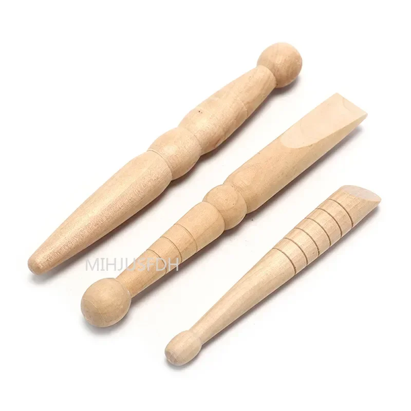 Natural Wooden Foot Body Massage Stick Relieve Muscle Soreness Relaxing Tool Foot Reflexology Massager Hot  Beauty Health thumbnail 3