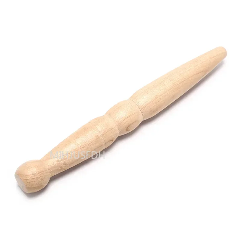 Natural Wooden Foot Body Massage Stick Relieve Muscle Soreness Relaxing Tool Foot Reflexology Massager Hot  Beauty Health thumbnail 4