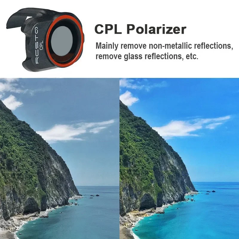 RCSTQ For DJI Mini 2/Mini 2 SE Drone Filter UV CPL ND4 ND8 ND16 ND32 ND/PL Camera Lens Filter Set for Mini SE/Mini 4K Accessorie thumbnail 2