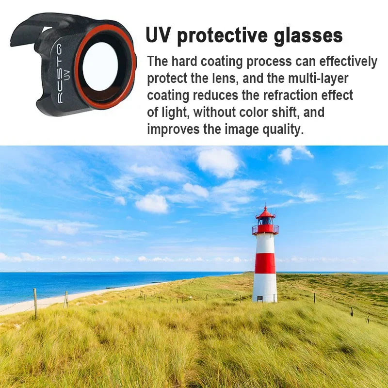 RCSTQ For DJI Mini 2/Mini 2 SE Drone Filter UV CPL ND4 ND8 ND16 ND32 ND/PL Camera Lens Filter Set for Mini SE/Mini 4K Accessorie thumbnail 3
