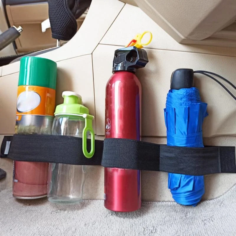 Car Trunk Organizer Fire Extinguisher Fixing Belt Automobile Elastic Fixing Belt Storage Bag Tapes thumbnail 3