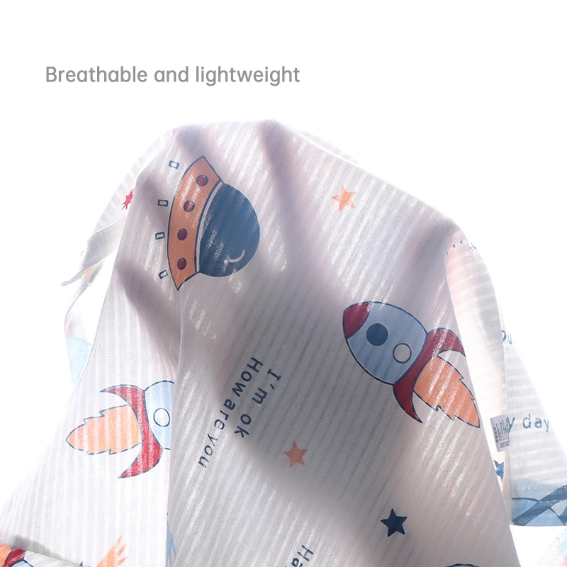 Popular in SummCottonSafe Baby Children Clothes  Set Cute Cartoon Short Sleeve Home Pajama Set Sleepwear Soft Breathable thumbnail 4