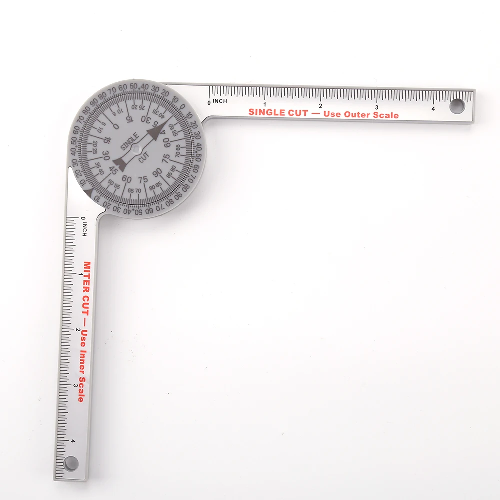 Professional Miter Saw Protractor Angle Finder Precision Miter Angle Finder Plumbers Woodworking Scale Mitre Saw Measuring Tool thumbnail 4