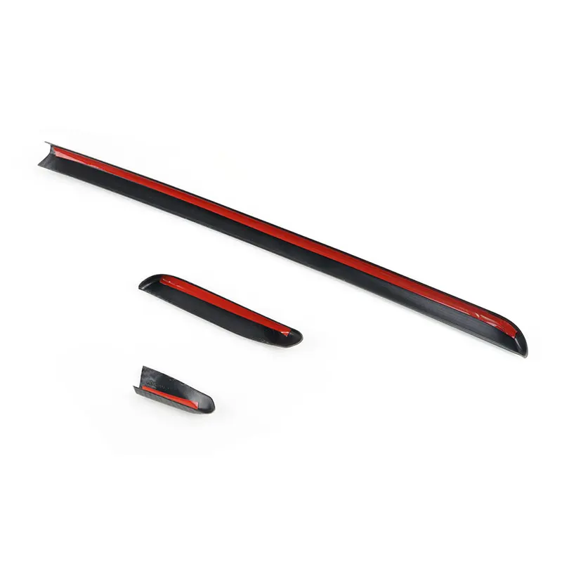 Car Interior Moldings Center Console Dashboard Trim Strips Decor Cover ABS Carbon Fiber Style For Audi A3 8V 2014-2018 S3 2017 thumbnail 5