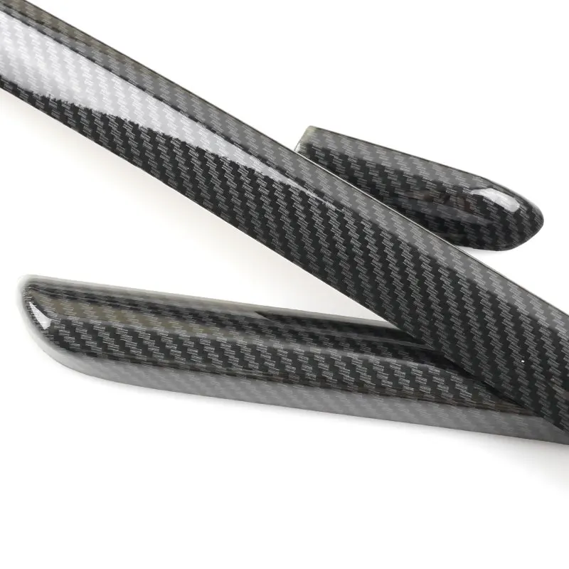 Car Interior Moldings Center Console Dashboard Trim Strips Decor Cover ABS Carbon Fiber Style For Audi A3 8V 2014-2018 S3 2017 thumbnail 4