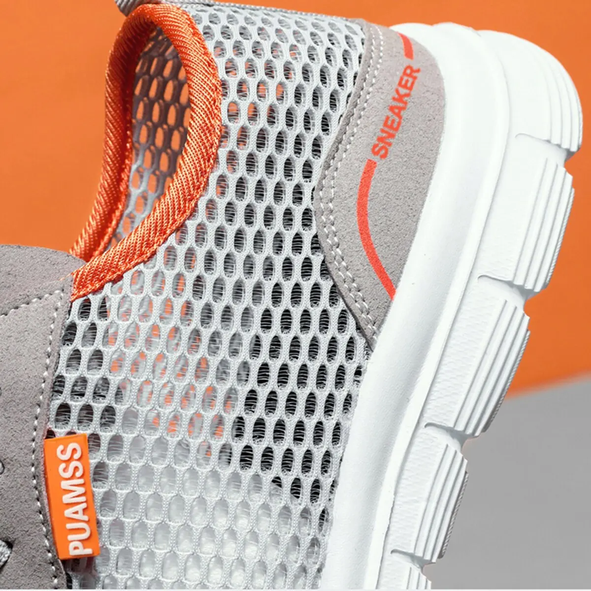 Men Sneakers Summer Mesh Running Shoes Lightweight and Breathable Sneakers For Men thumbnail 3