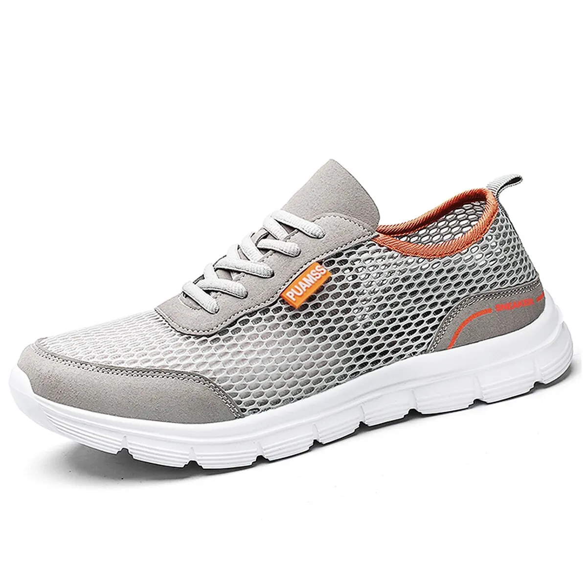 Men Sneakers Summer Mesh Running Shoes Lightweight and Breathable Sneakers For Men thumbnail 4