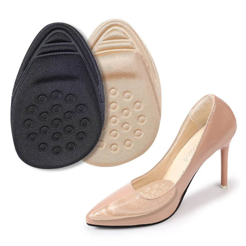 Half Insoles for Shoes Inserts Forefoot Insert Non-slip Sole Cushion Reduce Shoe Size Filler High Heels Pain Relief Shoe Pads thumbnail 4